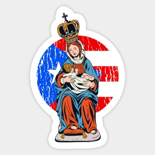 Our lady of Providence nuestra señora de la divina providencia patrona de Puerto rico Sticker